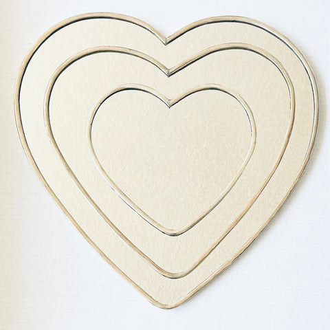 Heart Mirror - Silver - Mashi Moosh