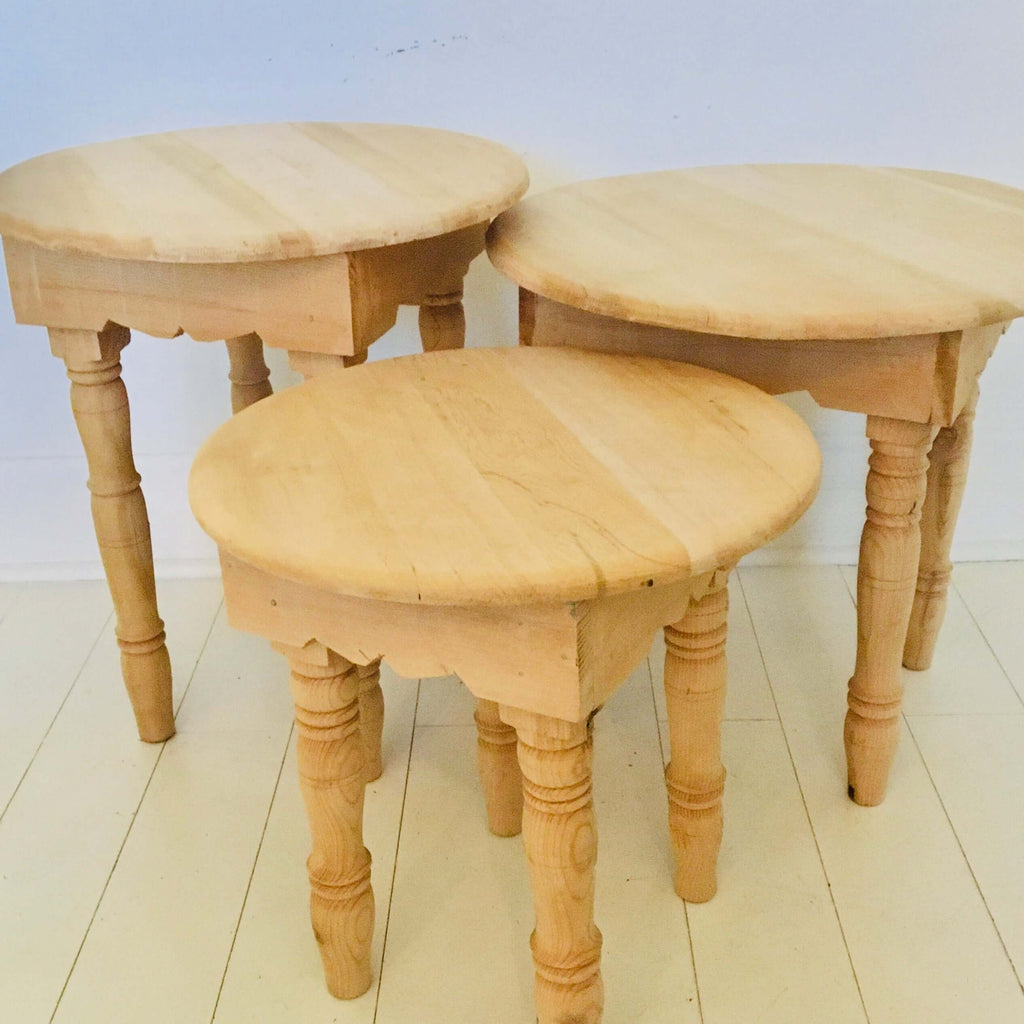 Berber Round Tables - Mashi Moosh