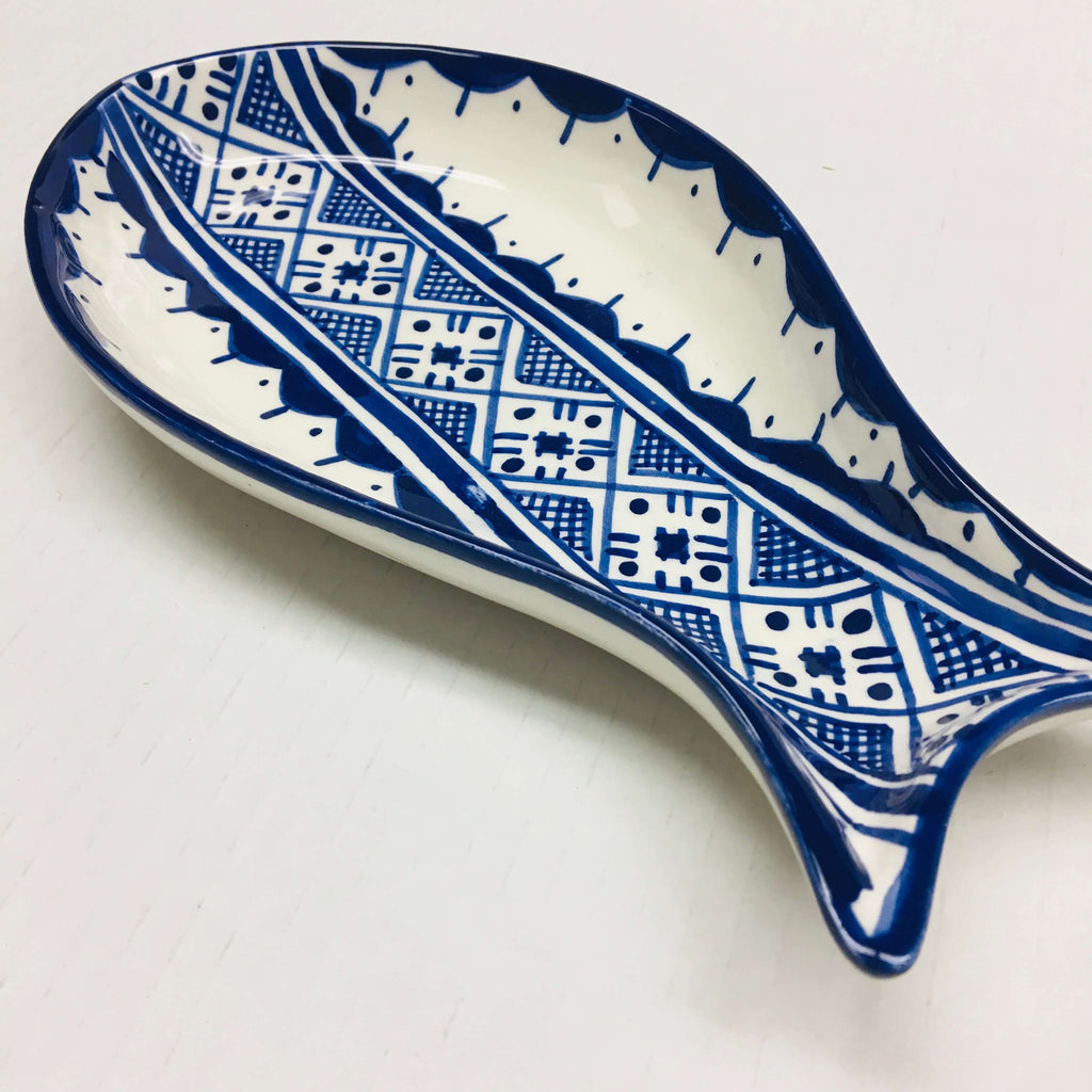 Fassi Fish Dish - Blue - Mashi Moosh