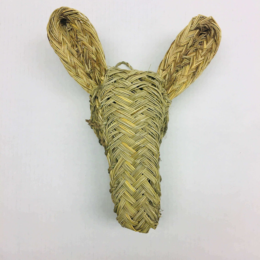 Woven Animal Mask (Donkey) - Mashi Moosh