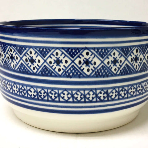 Fassi Serving Bowl - Blue #2 Bowl - Mashi Moosh