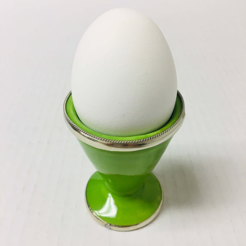 Silver-Rimmed Egg Cups - Mashi Moosh