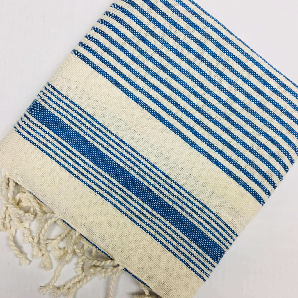 Moroccan Foutas - Striped (12 Colours) - Mashi Moosh
