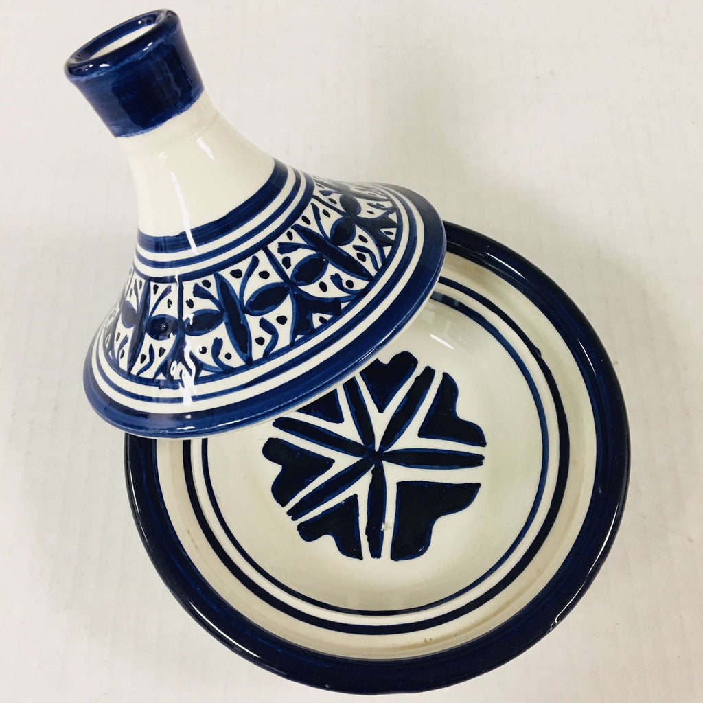 Fassi Small Tagine - Blue - Mashi Moosh