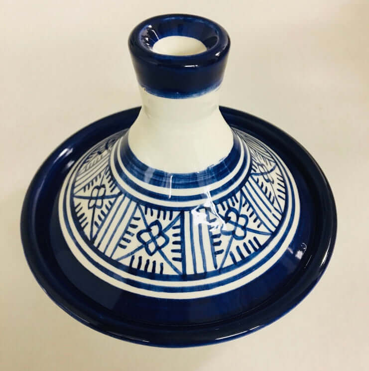 Fassi Small Tagine - Blue - Mashi Moosh