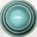 Silver Rimmed Bowl - Robin Egg Blue - Mashi Moosh
