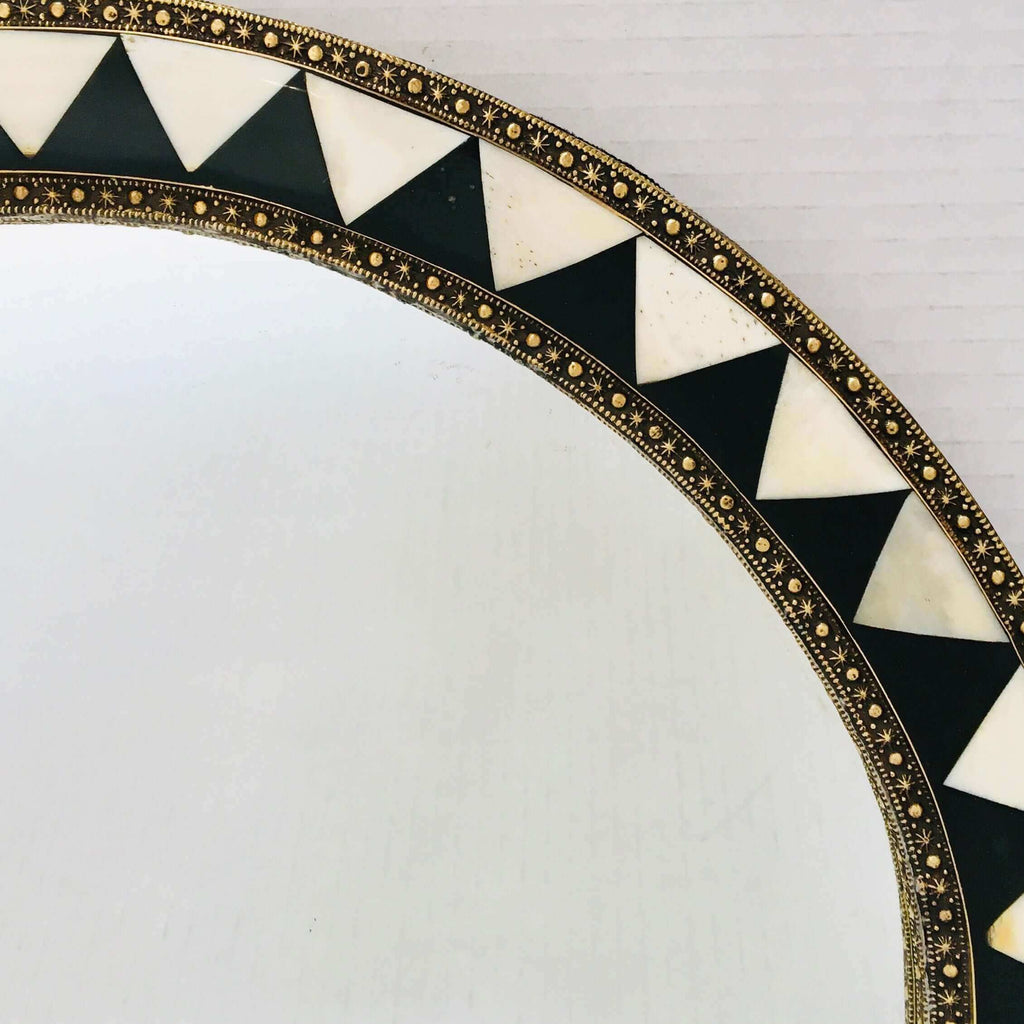 Moroccan Camel Bone Mirror - Mashi Moosh