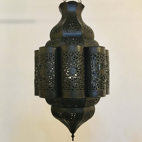 Marrakech Palatial Lantern (Midnight) - Mashi Moosh