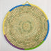 Woven Tray Basket - Coloured Rim
