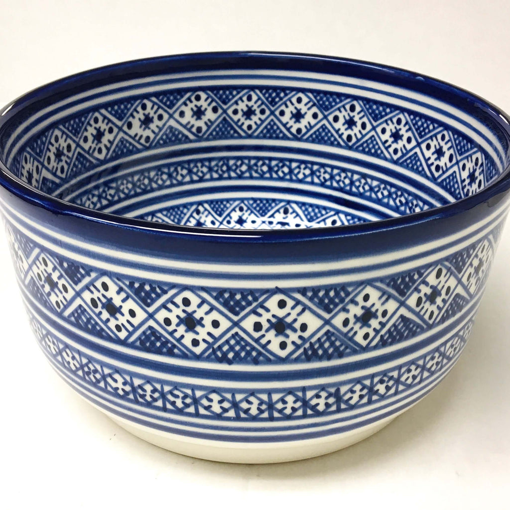 Fassi Serving Bowl - Blue #2 Bowl - Mashi Moosh