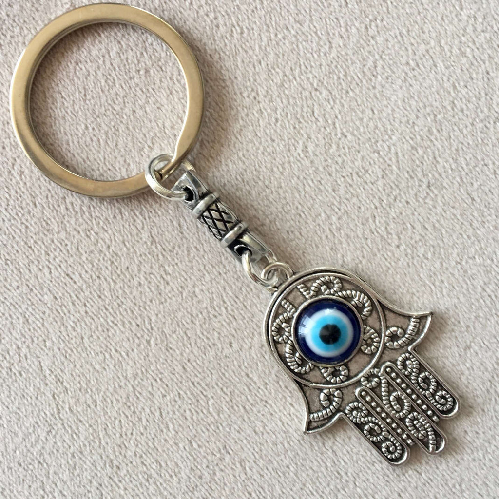 Moroccan Keychain (Hamsa Hand - 6) Keychain - Mashi Moosh