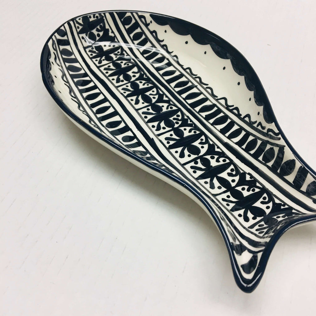 Fassi Fish Dish - Black - Mashi Moosh