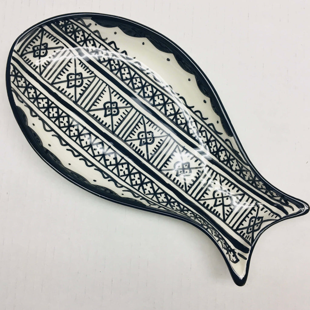 Fassi Fish Dish - Black - Mashi Moosh