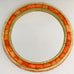 Round Camel Bone Mirror - Henna Dyed - Mashi Moosh