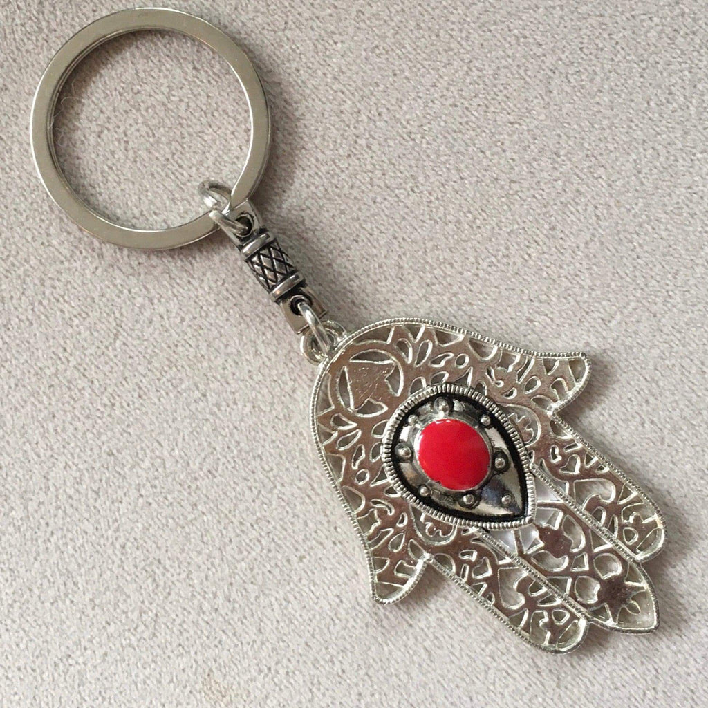Keychain (Hamsa Hand) Keychain - Mashi Moosh