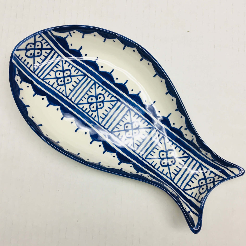 Fassi Fish Dish - Blue - Mashi Moosh