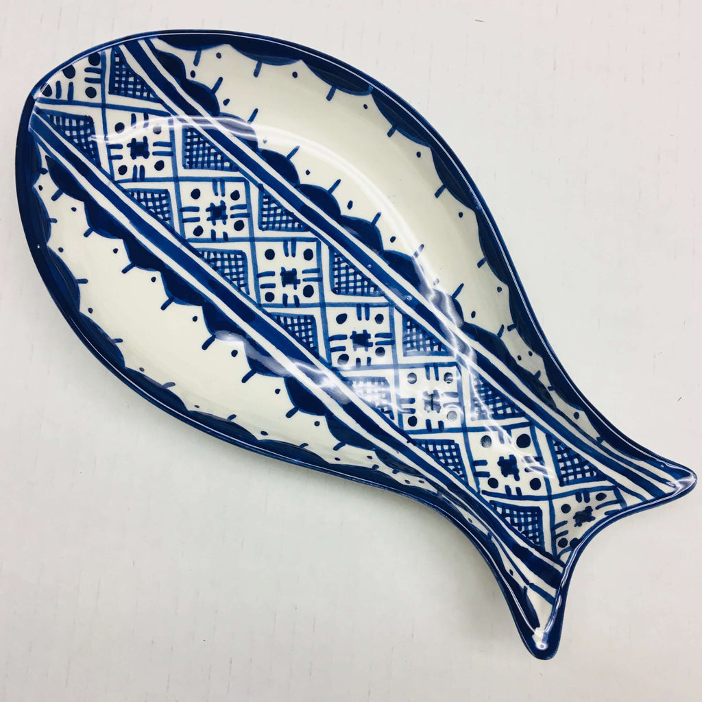 Fassi Fish Dish - Blue - Mashi Moosh