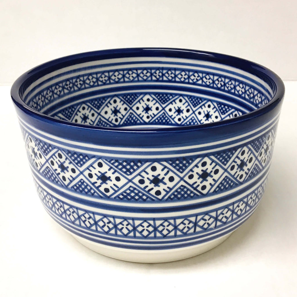 Fassi Serving Bowl - Blue #2 Bowl - Mashi Moosh