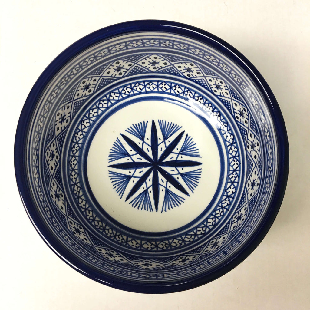 Fassi Serving Bowl - Blue #2 Bowl - Mashi Moosh