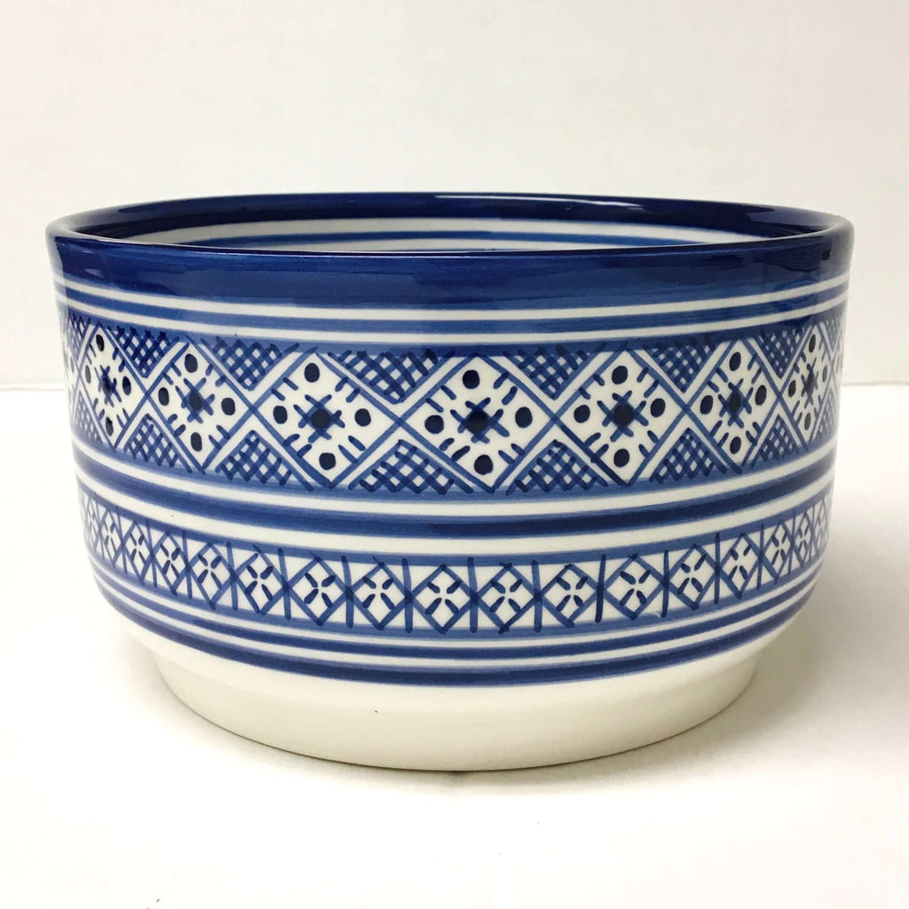 Fassi Serving Bowl - Blue #2 Bowl - Mashi Moosh