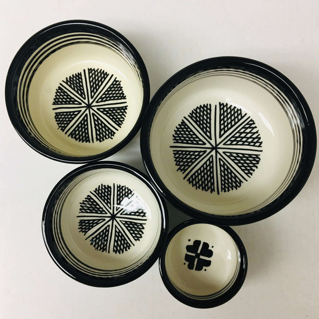 Fassi Bowl - Black #3 Bowl - Mashi Moosh