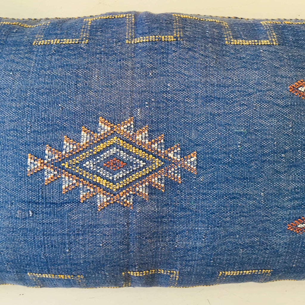 Cactus Silk Cushion (Denim) - Mashi Moosh