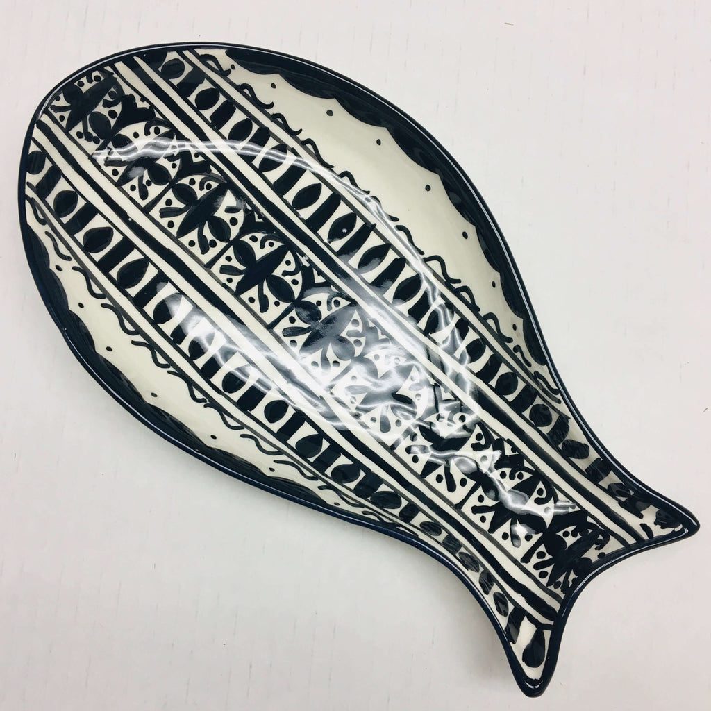 Fassi Fish Dish - Black - Mashi Moosh