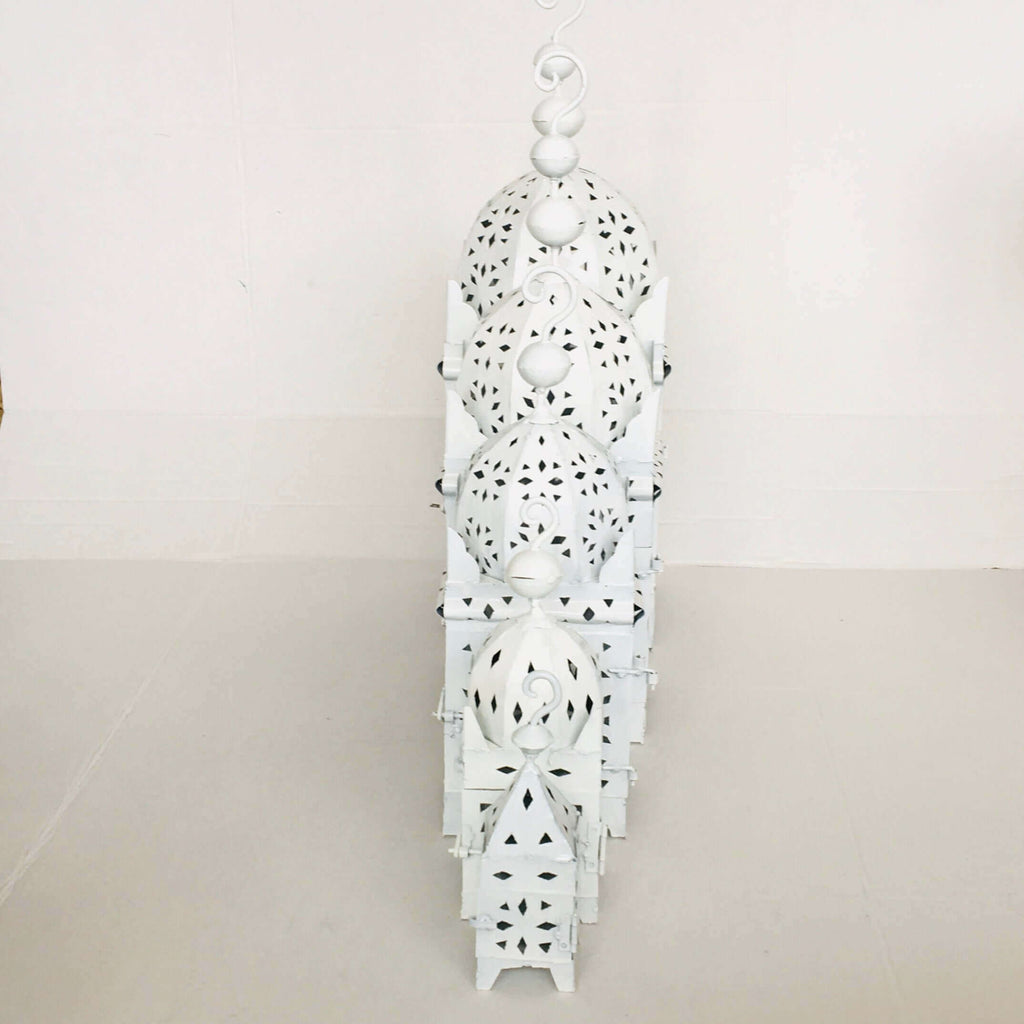Moroccan Koutoubia Lantern - White Lantern - Mashi Moosh
