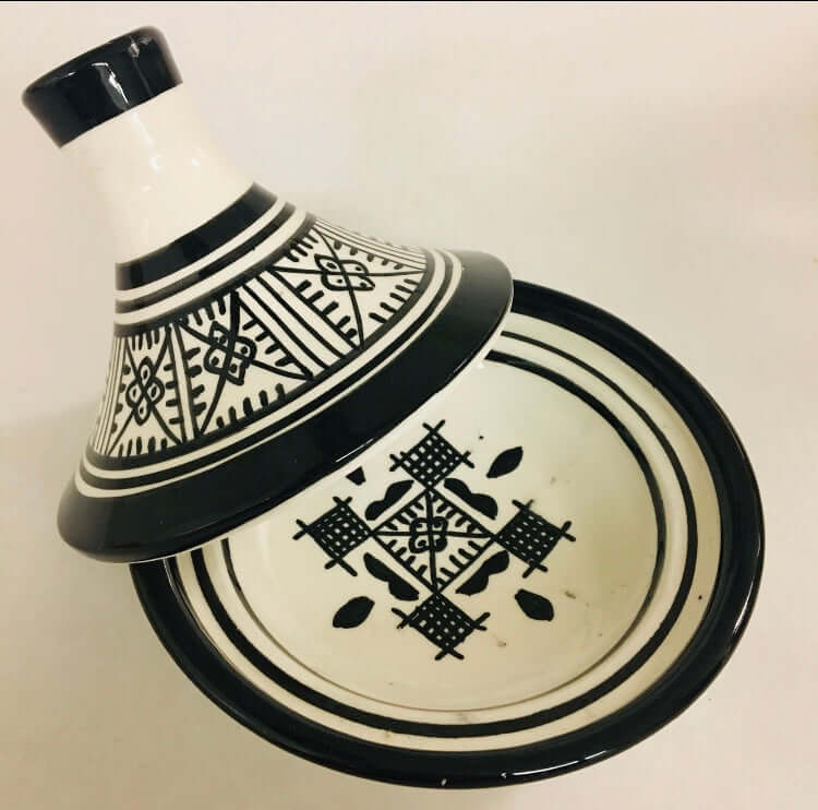 Fassi Small Tagine- Black - Mashi Moosh