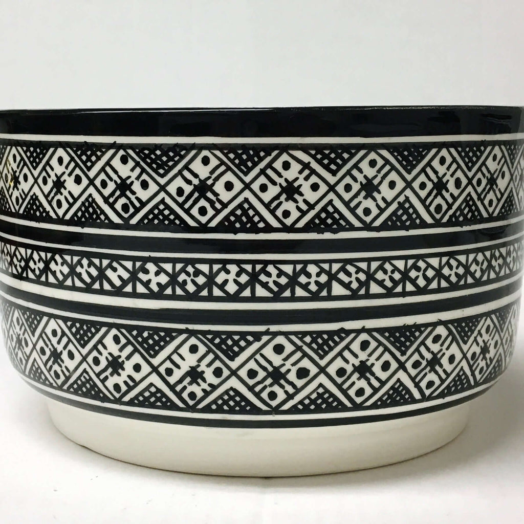 Fassi Serving Bowl - Black #2 Bowl - Mashi Moosh