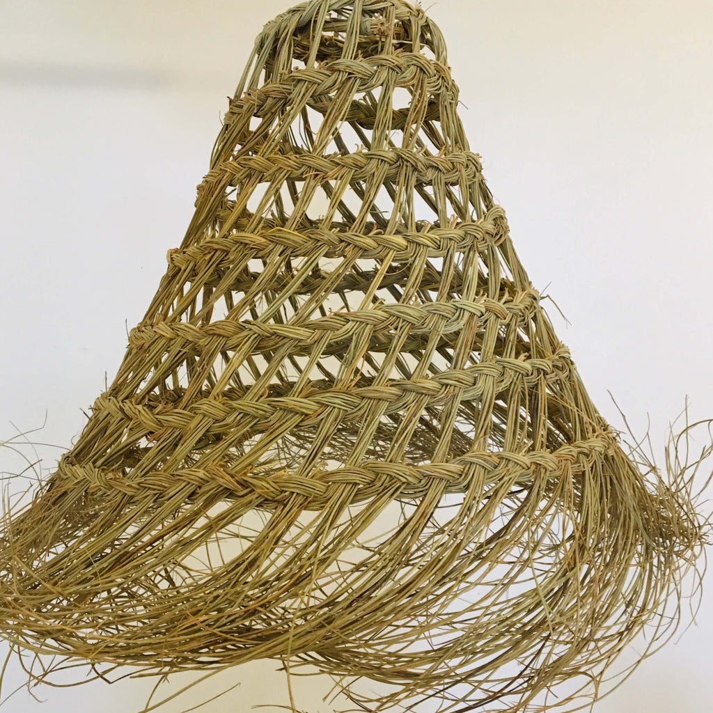 Doum Lampshade - Open Weave (Large) - Mashi Moosh