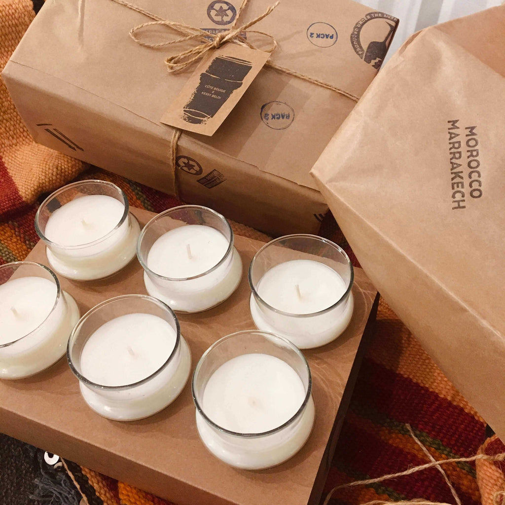 Candle - Kessy Beldi, Set of 6 Candle - Mashi Moosh