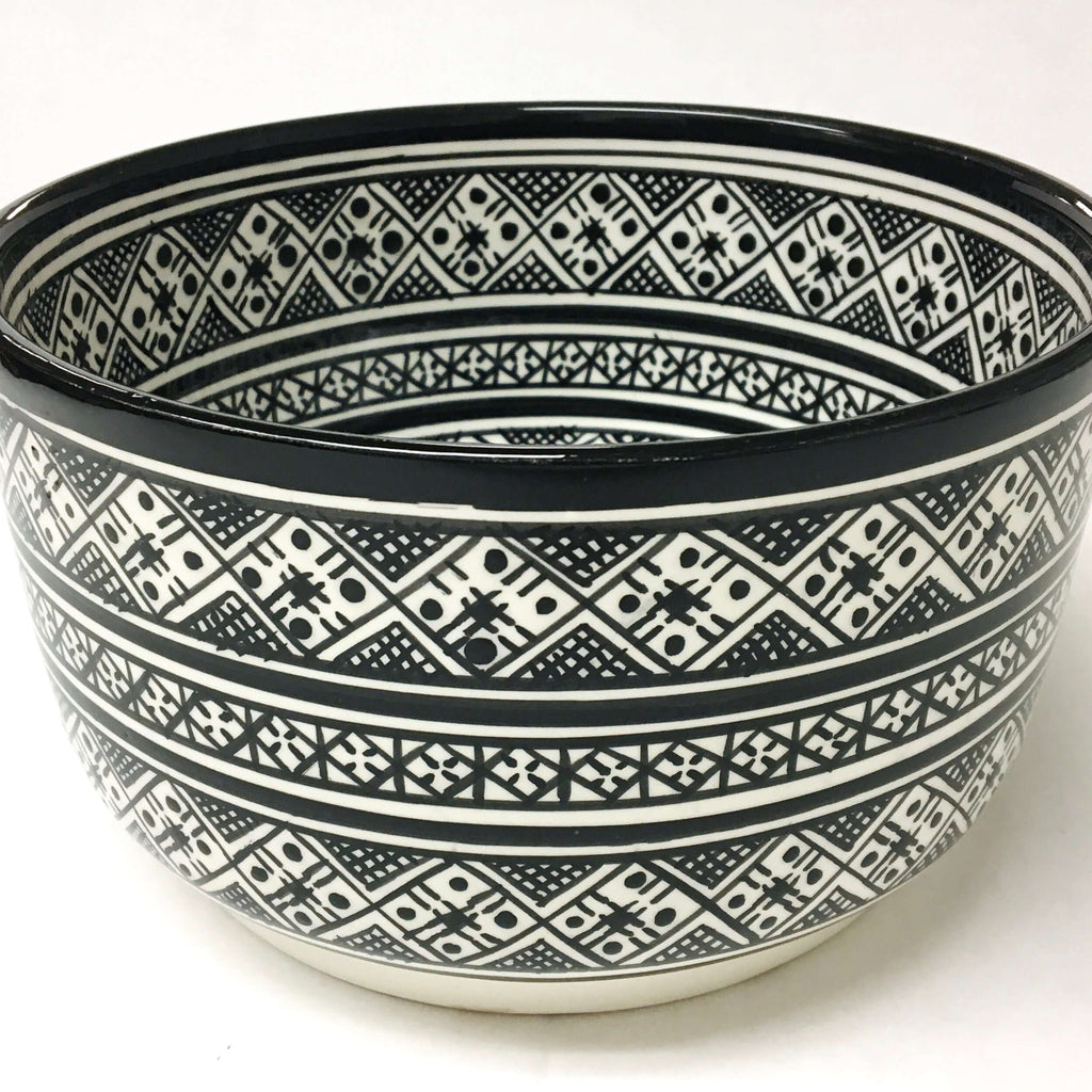 Fassi Serving Bowl - Black #2 Bowl - Mashi Moosh