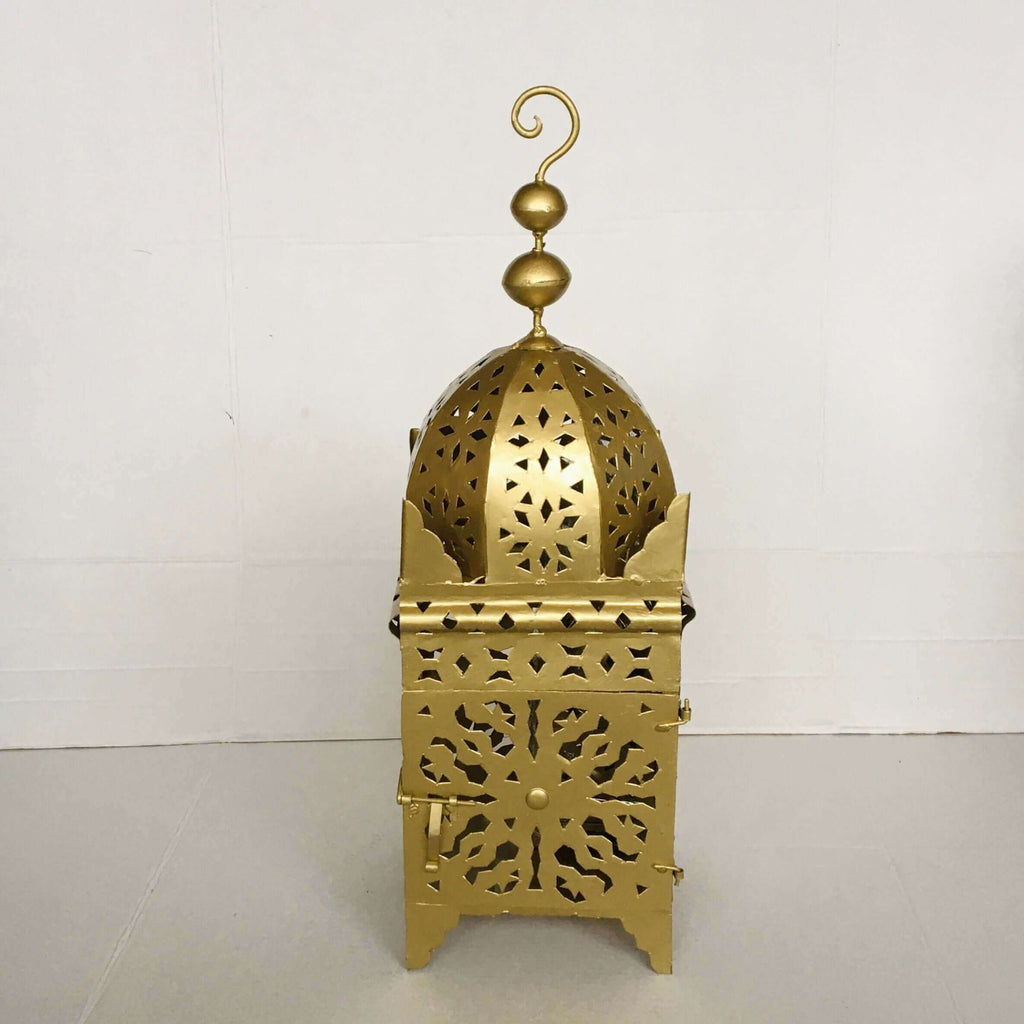 Moroccan Koutoubia Lantern - Gold Lantern - Mashi Moosh