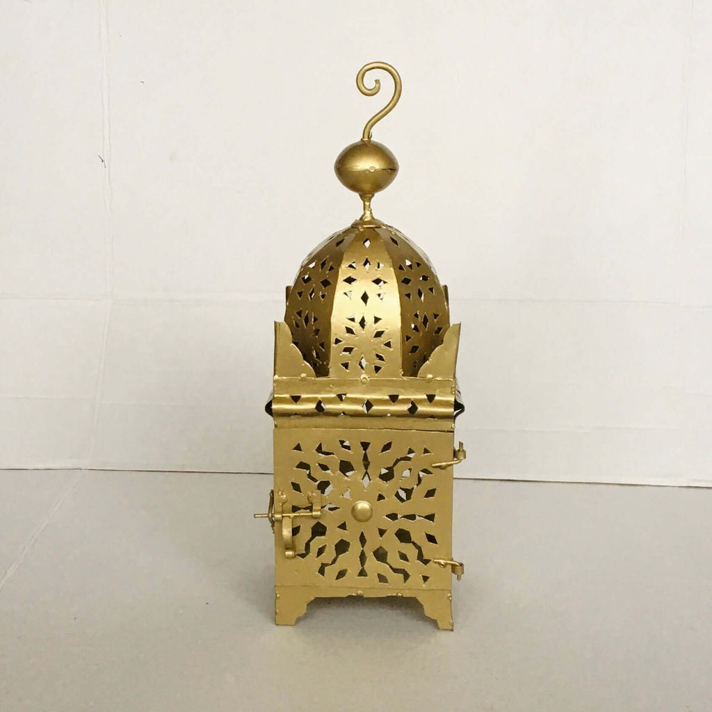 Moroccan Koutoubia Lantern - Gold Lantern - Mashi Moosh