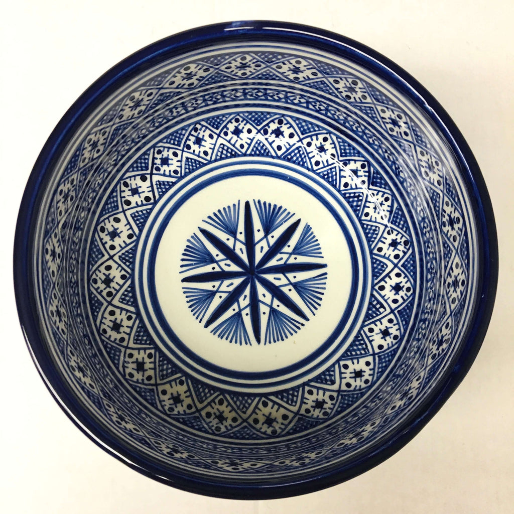 Fassi Serving Bowl - Blue #2 Bowl - Mashi Moosh