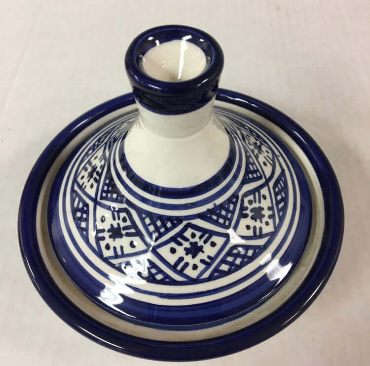 Fassi Small Tagine - Blue - Mashi Moosh