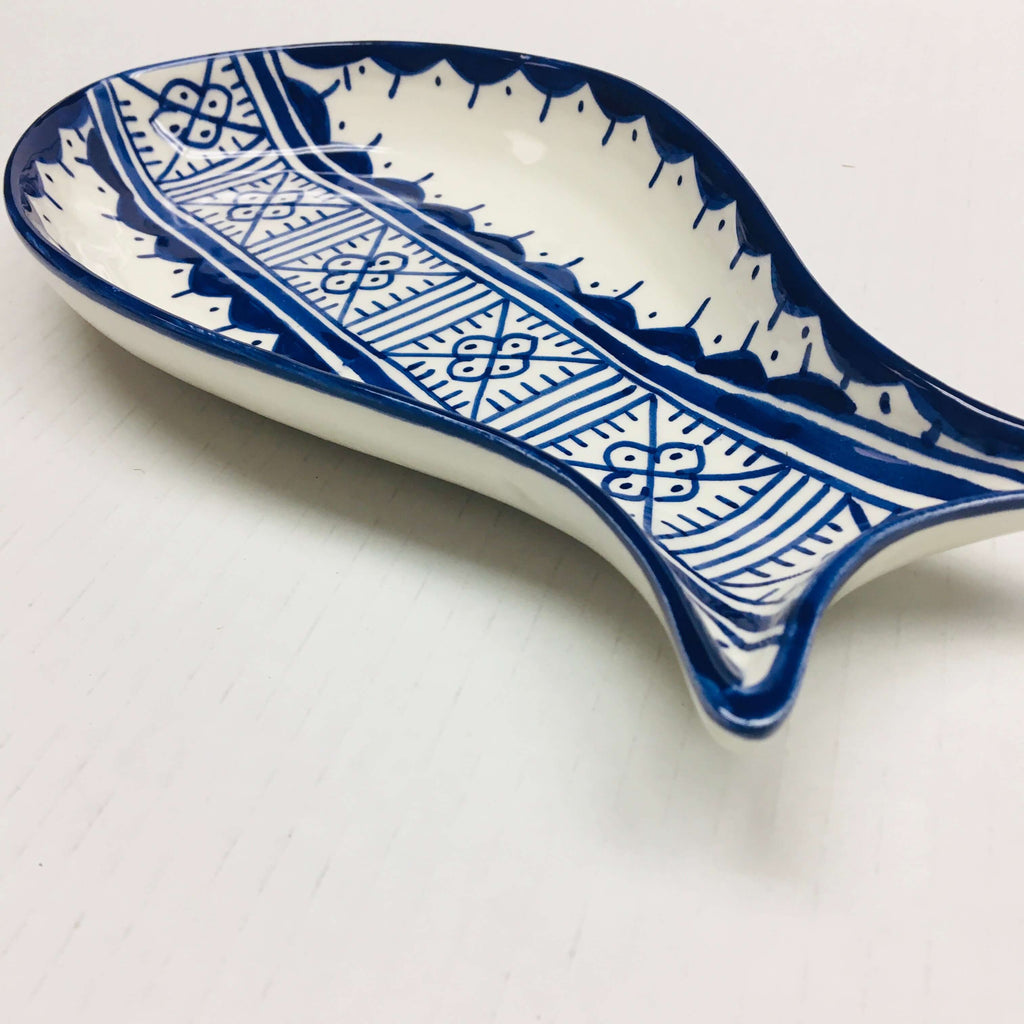 Fassi Fish Dish - Blue - Mashi Moosh