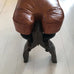 Stool - Camel Saddle (Spice) Stool - Mashi Moosh