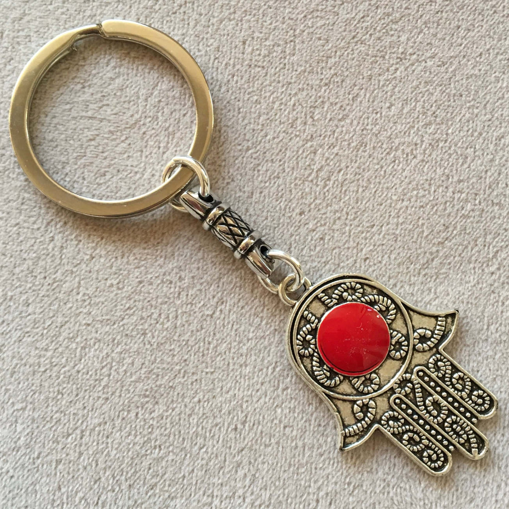 Moroccan Keychain (Hamsa Hand) Keychain - Mashi Moosh