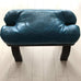 Stool - Camel Saddle (Teal) Stool - Mashi Moosh