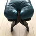 Stool - Camel Saddle (Teal) Stool - Mashi Moosh