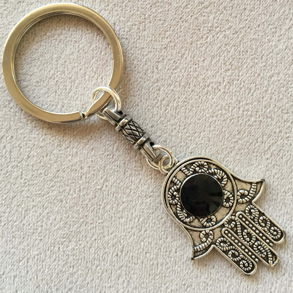 Moroccan Keychain (Hamsa Hand) Keychain - Mashi Moosh