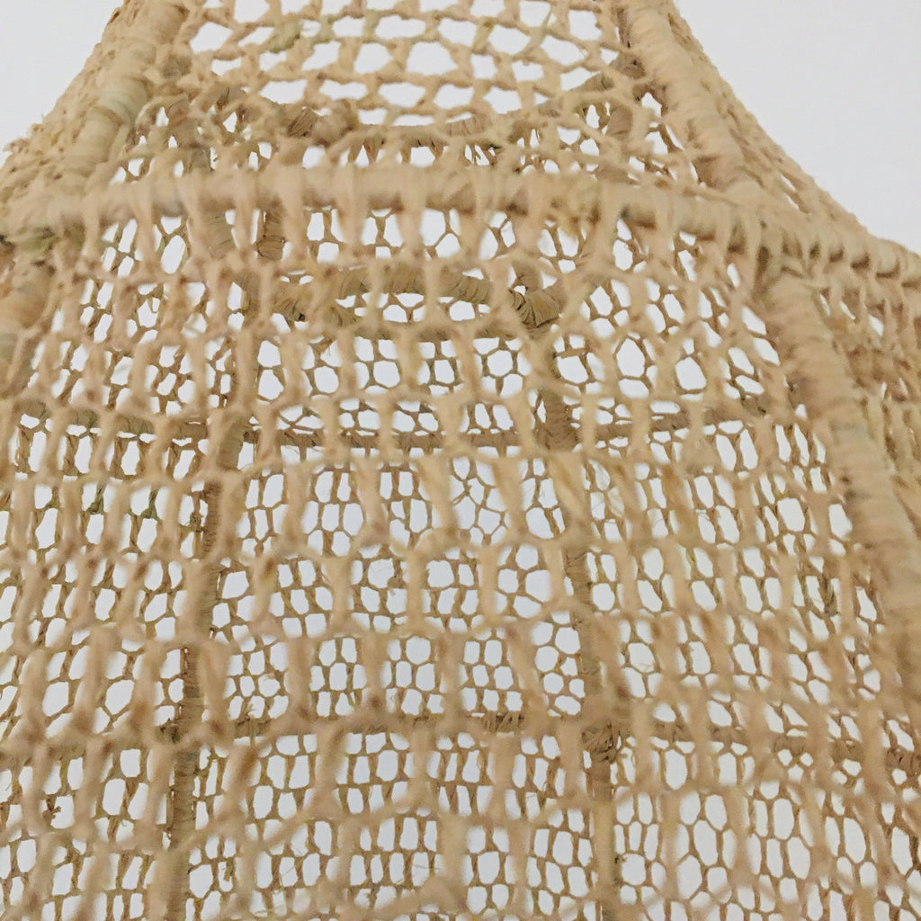 Raffia Dome Lampshade Lantern - Mashi Moosh