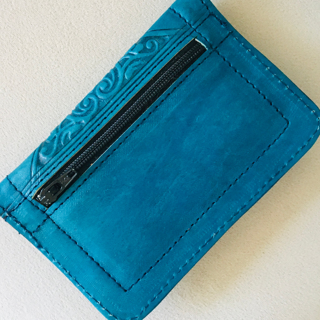 Change Purse/Wallet - Teal Purse - Mashi Moosh