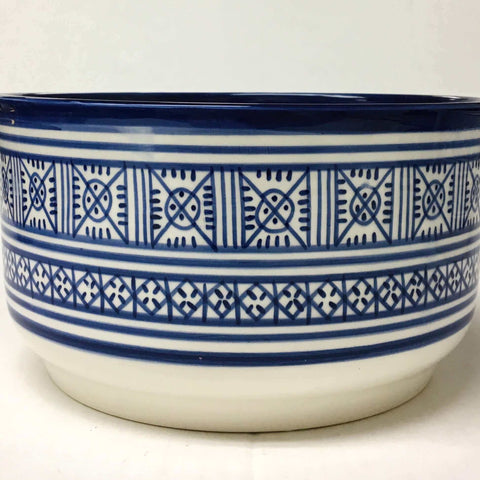 Fassi Serving Bowl - Blue #3 Bowl - Mashi Moosh