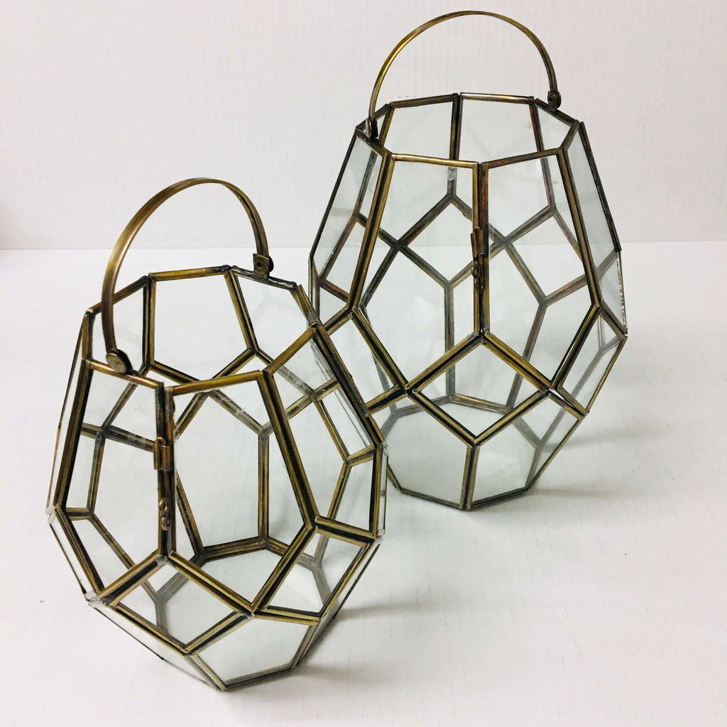 Marrakech Candle Lantern (Clear) - Mashi Moosh