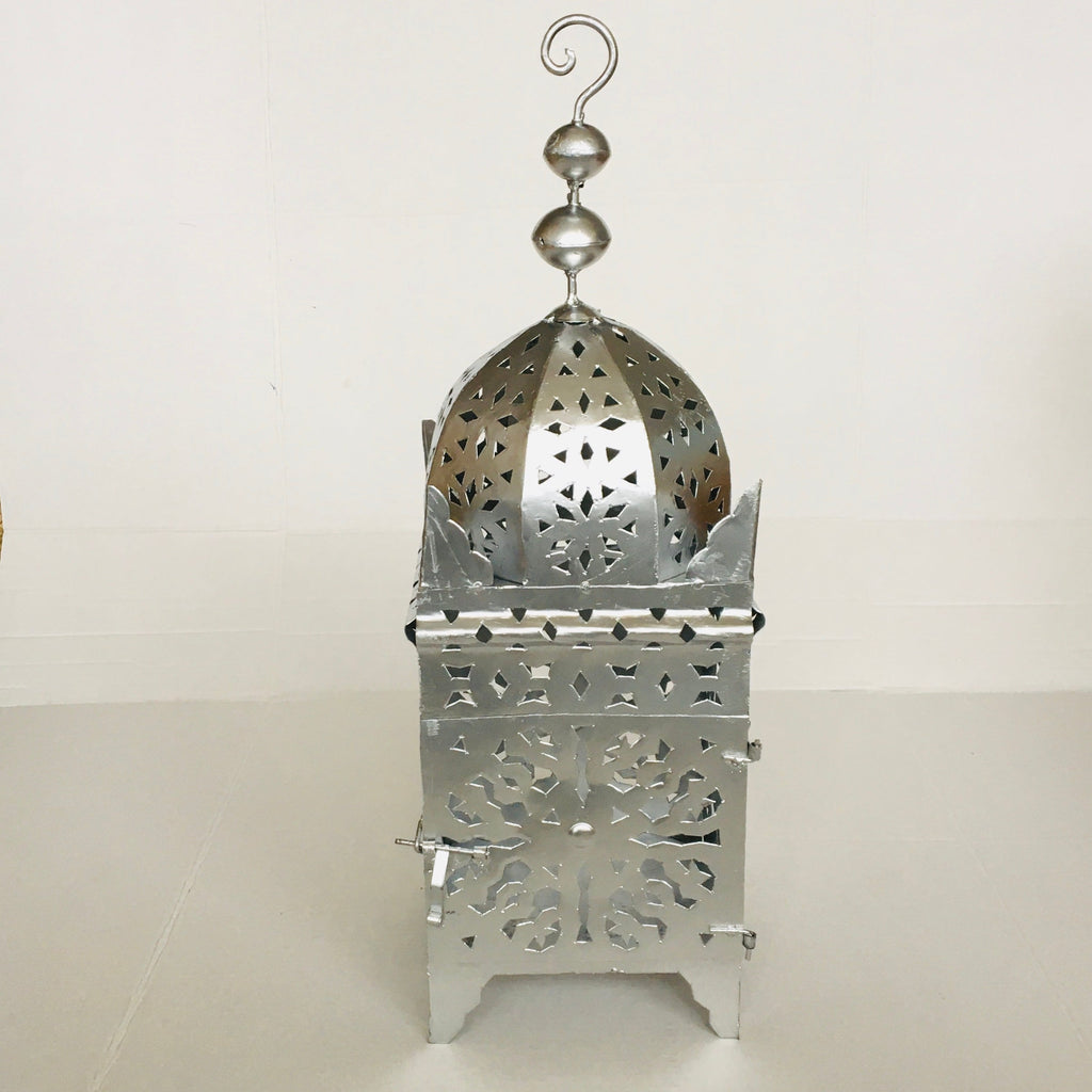 Moroccan Koutoubia Lantern - Silver Lantern - Mashi Moosh