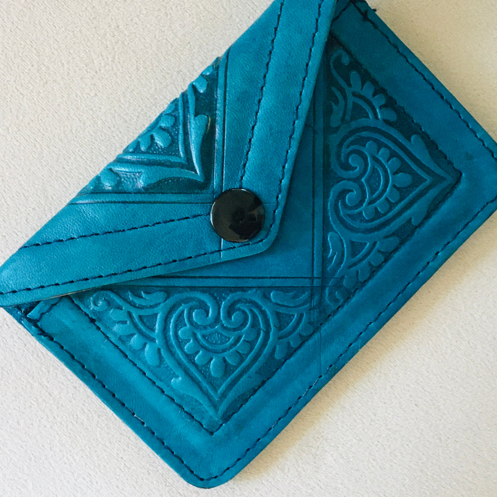 Change Purse/Wallet - Teal Purse - Mashi Moosh