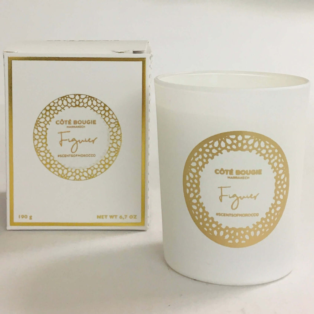 Candle - Scents of Morocco (Fig) Candle - Mashi Moosh